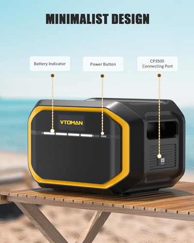 VTOMAN 1548Wh LiFePO4 Expansion Battery for Power Station FlashSpeed