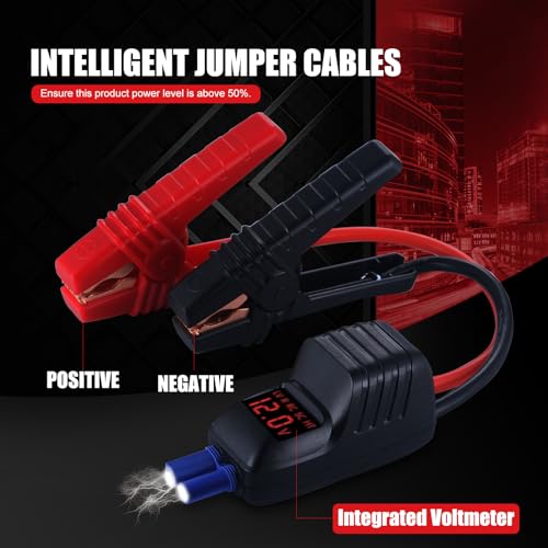 MEGAWISE and Multiple Brands Smart Jump Starter Cable - Easy Car Trouble Solutions